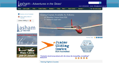 Desktop Screenshot of lashamgliding.com